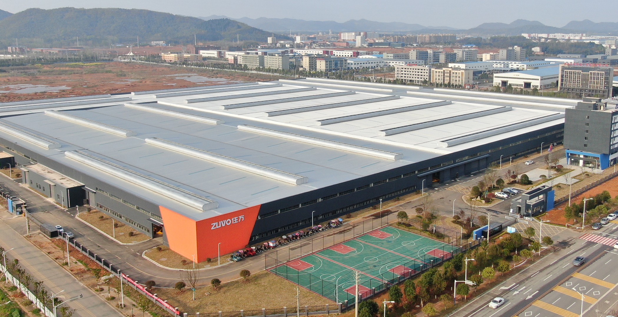 赤壁智能基地位于湖北省赤壁市中伙铺镇